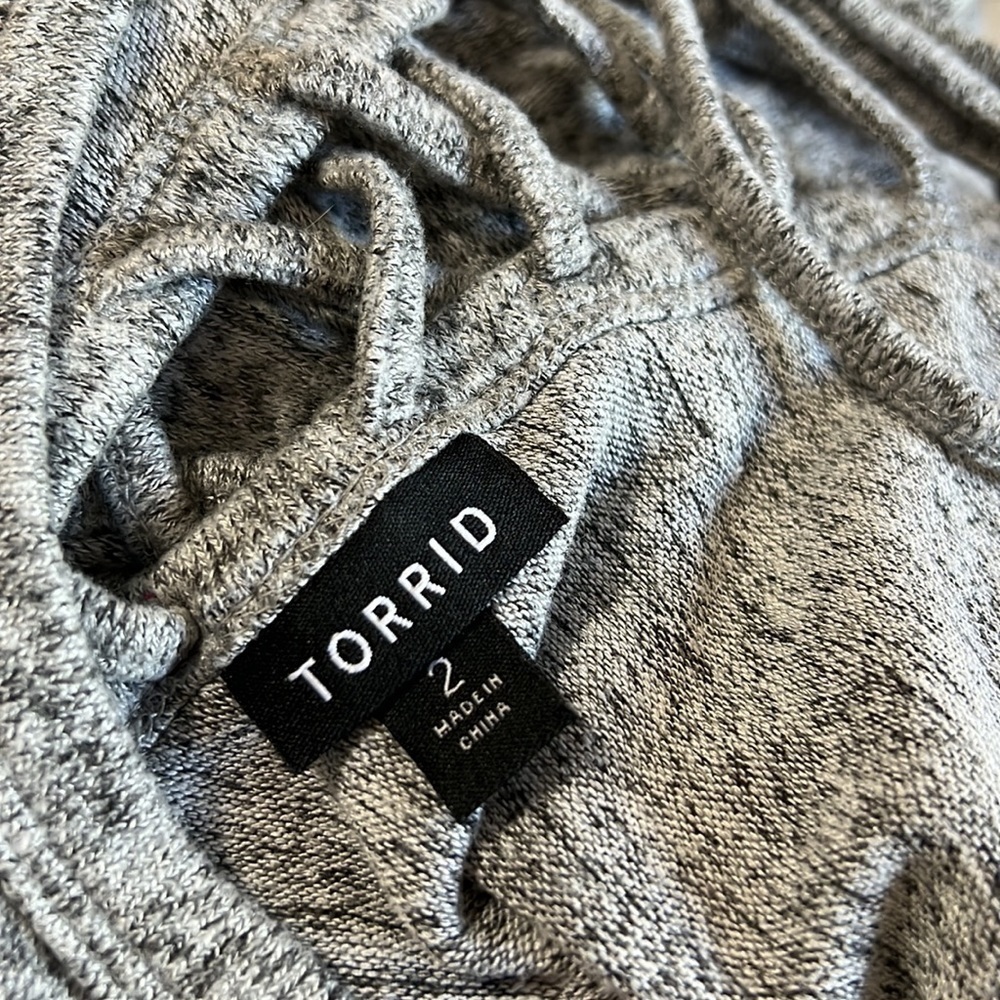 Torrid criss cross back sweater - Picture 6 of 6